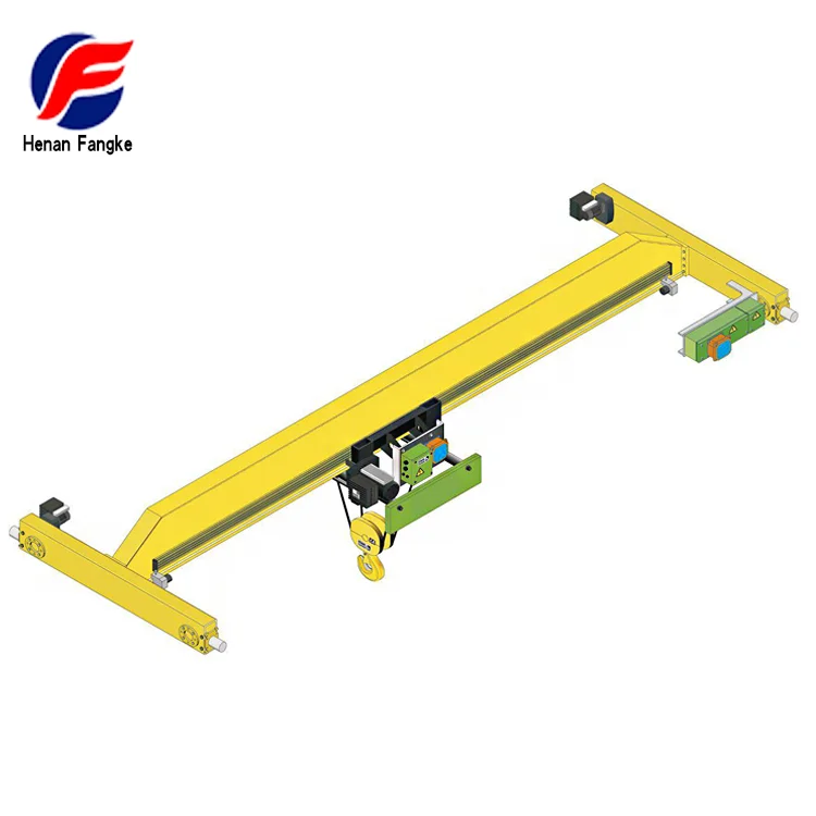 
Workshop 5 tons 10 tons 20tons electric remote controls mobile single girder over head cranes bridge for sale 