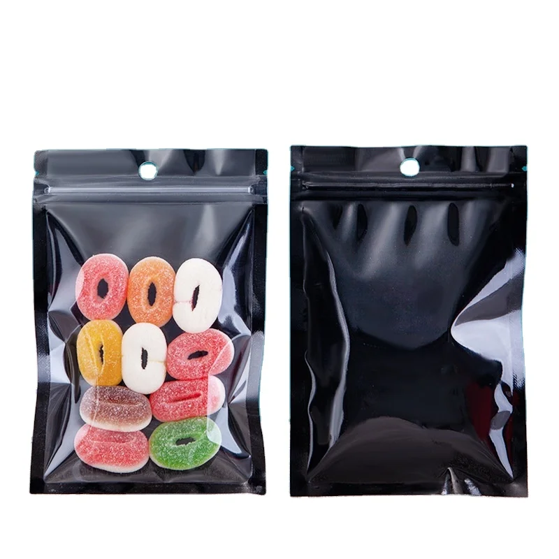 free sample Resealable Plastic Edible Packaging Ziplock Foil Pouch 3.5g 7g 14g Zipper Smell Proof Mylar Bags for Snack dry food