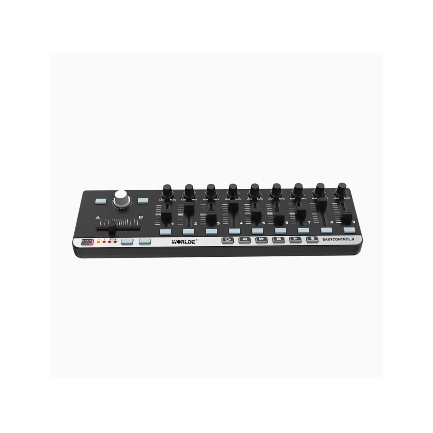 Worlde Easycontrol 9 Usb Mini Midi Controller Fader Mixer Portable Keyboard Music Studio Piano for Wholesale Musical Instruments