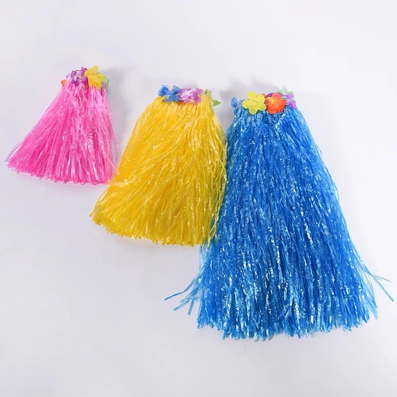 Hawaii Green Grass Skirt 40CM Girl Dress Up Hula Skirts Party Supplies Wholesale sexy adult sexy hawaii grass skirt