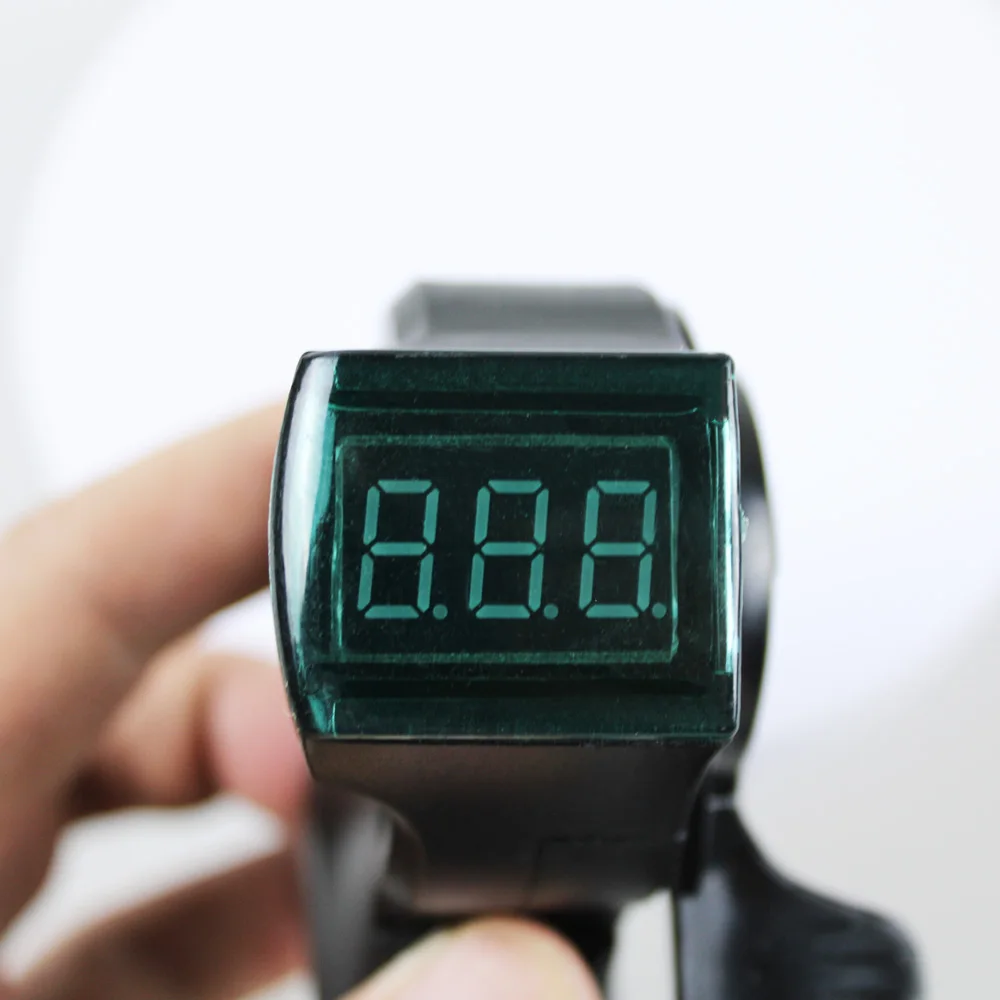Tricycle VOLTMETER +thumb SHIFTER THROTTLE+switch forward reverse/cruise/3-speed BUTTON electric bicycle speed control PARTS