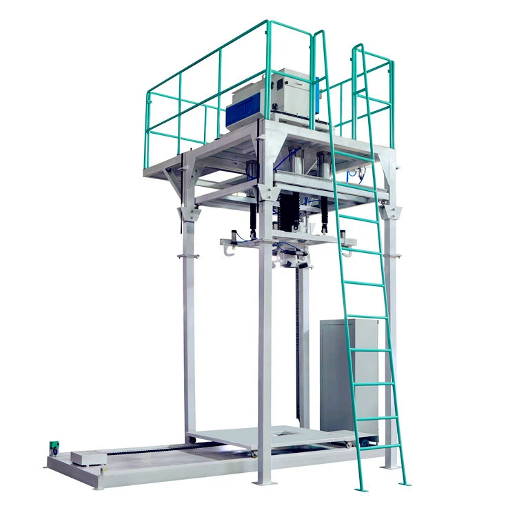 Wholesale price 300-2000kg bag Fertilizer Big Chemical Particles Ton Bag Packing Machine with color touch screen
