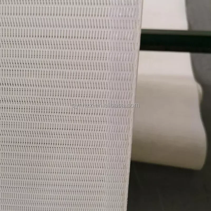 factory vacuum pressing sludge treatment polyester spiral dryer polyester fabric screw mesh belt