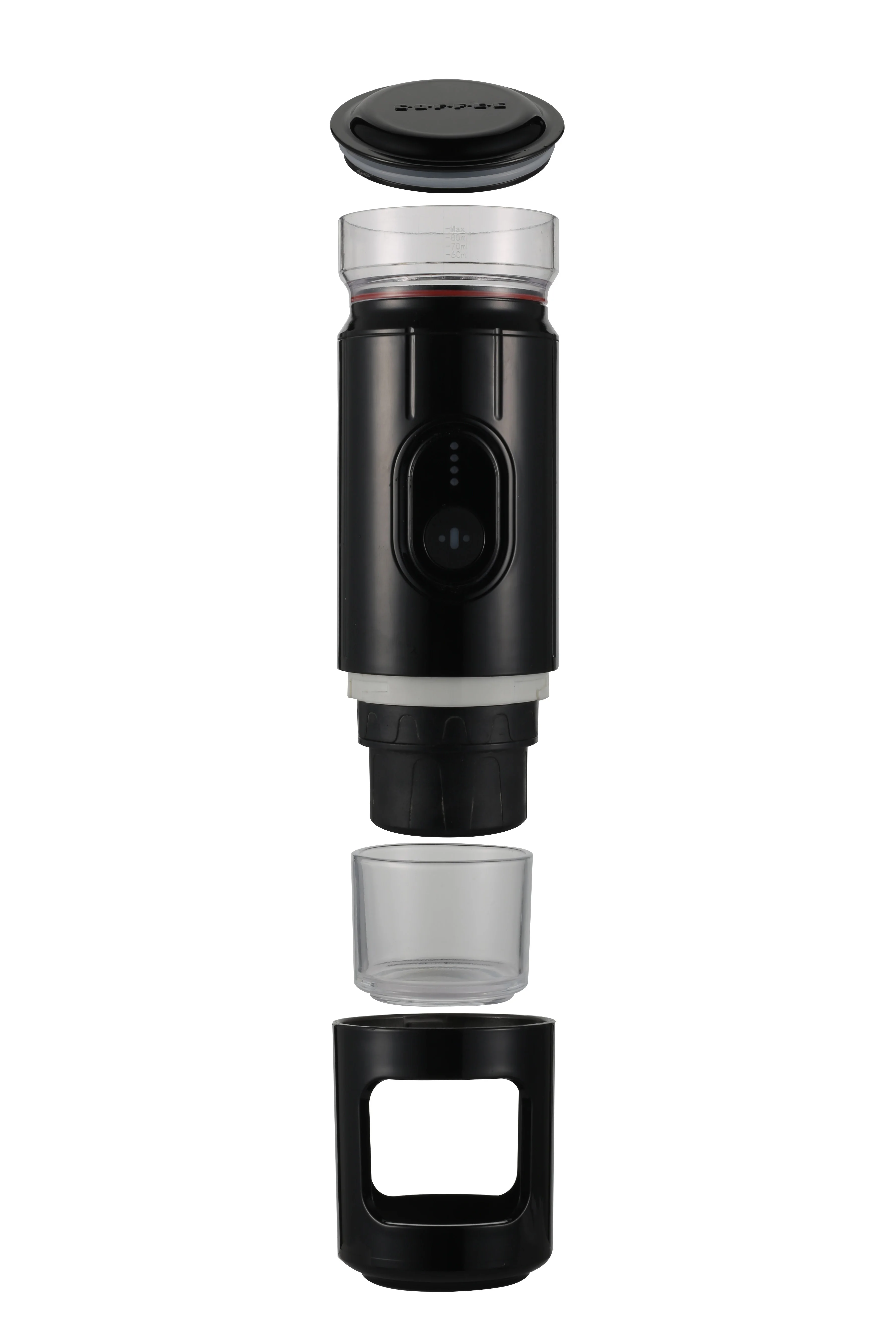 new design mini electric coffee machine with heating function with battery espresso machine for office for outdoor