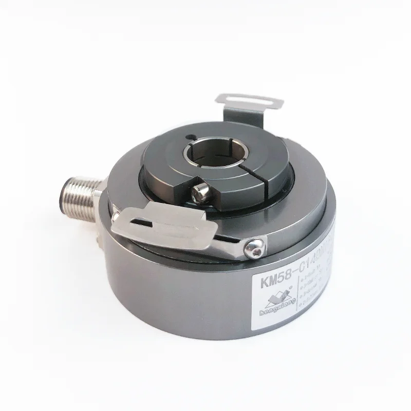 Hengxiang absolute ssi 25mm hollow shaft absolute rotary encoder rs485 KM58 16+24Bits multi turn absolute encoder