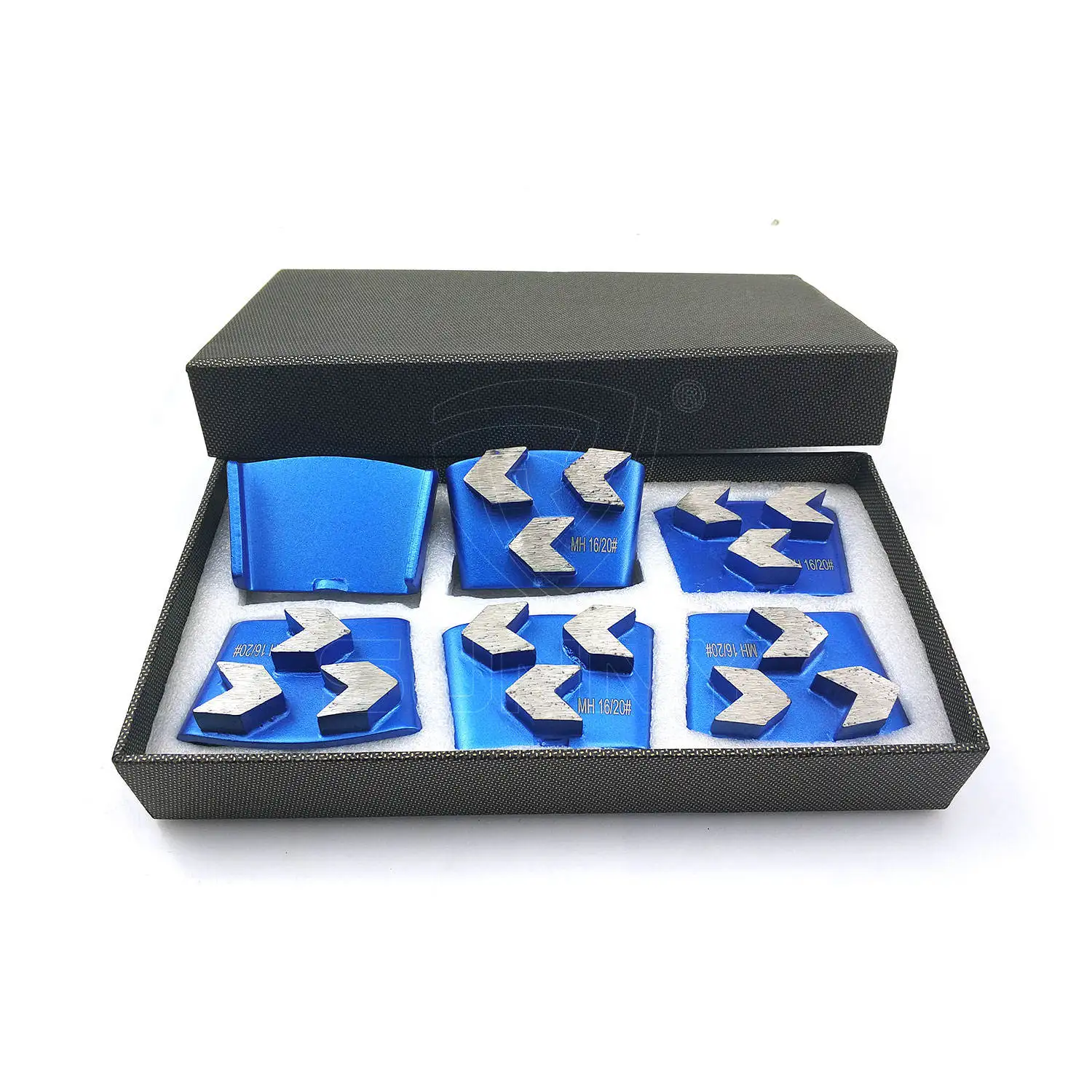 EZ change Velcro Adapter/Factory custom wholesale Two Bar EZ Change Diamond Grinding Tool For Concrete