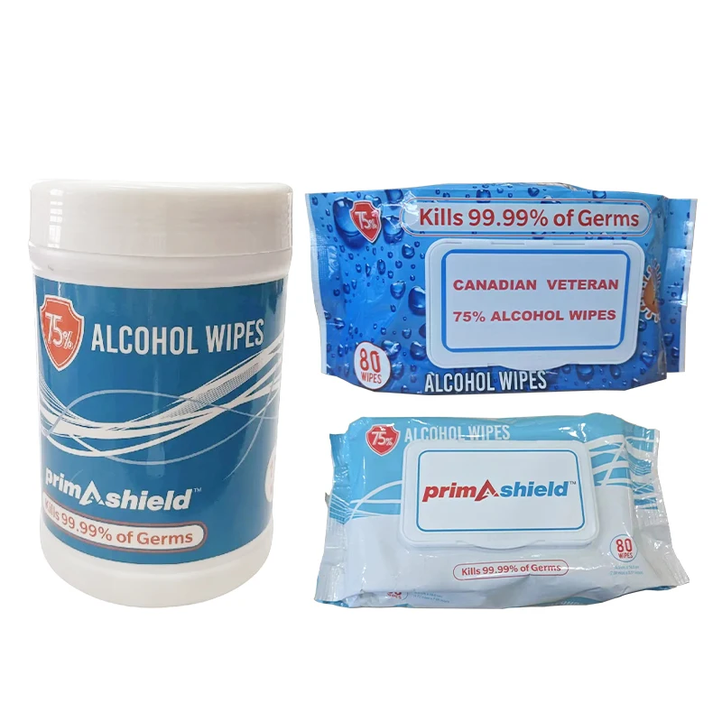 Disposable Clean Alcohols Wet Wipes 70% Isopropyl Alcohol Wipes  Eco-friendly Alcohol Wipes In Bulk