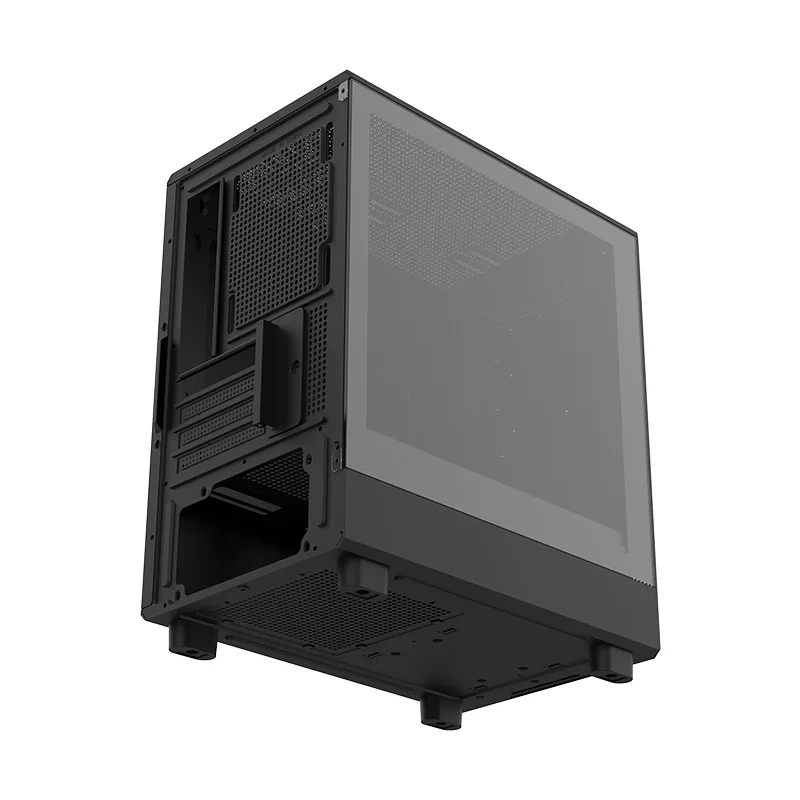 ALSEYE  Mid Tower Gaming Computer PC Case with Side Tempered Glass