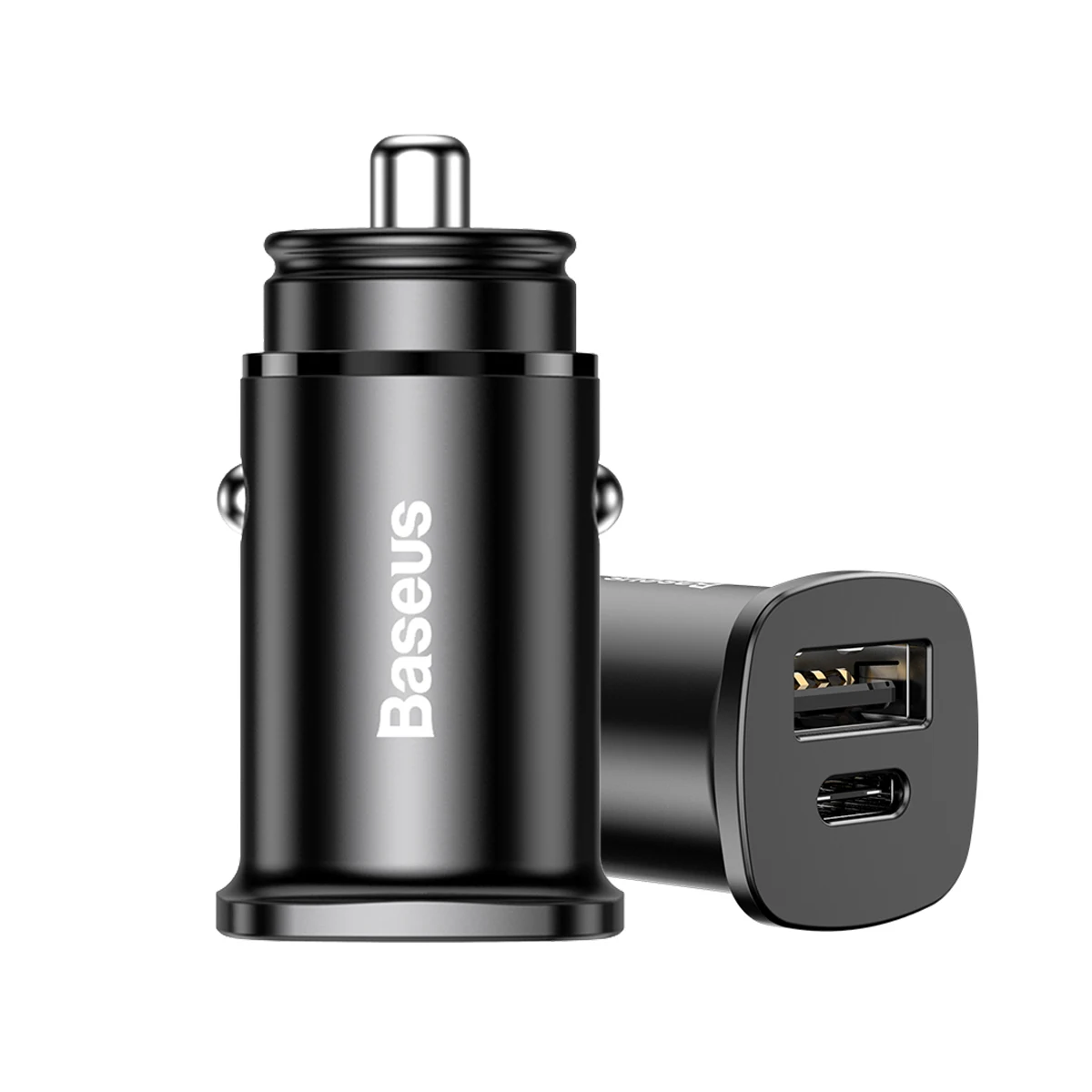 PPS BS C15C Smart Car Charger Type C PD USB Quick Charging Car Adapter