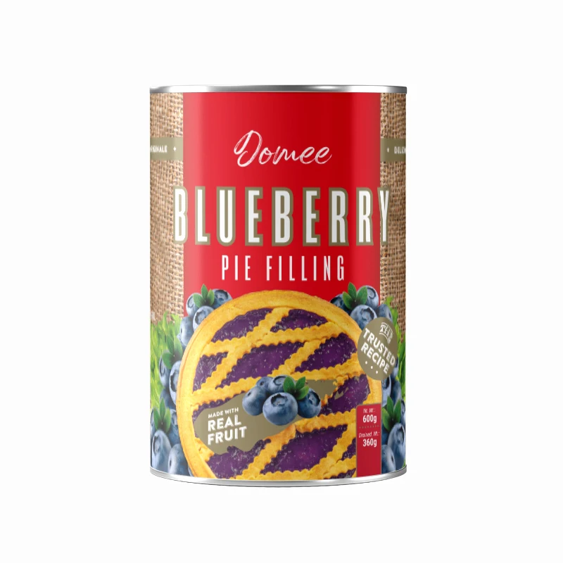 Factory Price Premium Canned Blueberry Pie Filling Blueberry Jam of Boba Milk Tea Material