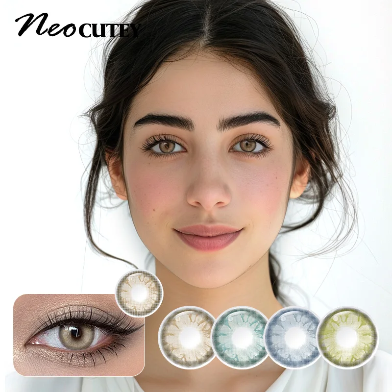 wholesale colored  and fashion contact lenses cosmetic lenses fresh lady magic eye new look contact lenses.