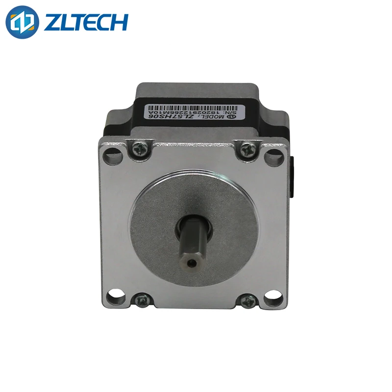 Двухфазный 1,8 градусов Nema 23 57 0.6N.m 2A DC гибридный шаговый двигатель с одним валом CNC для запчастей 3D-принтера REPRAP