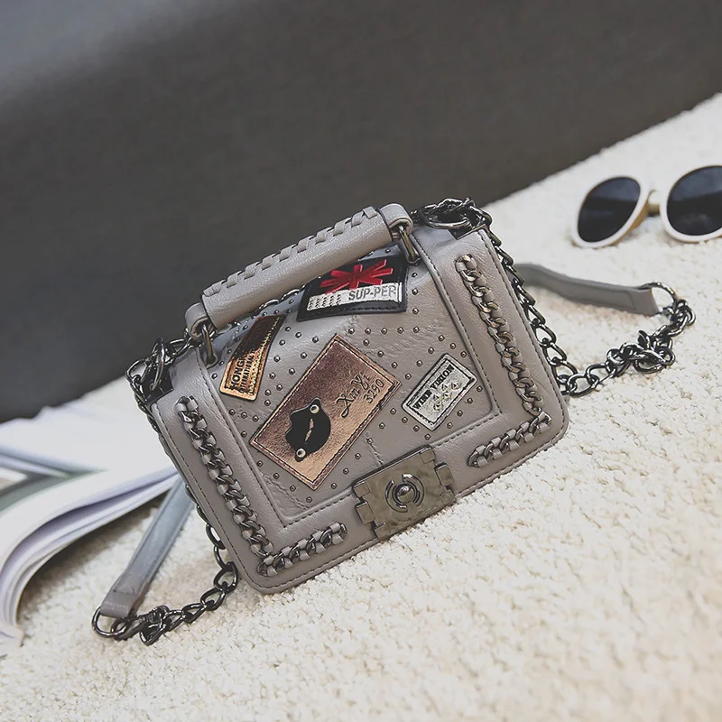  Ins New Design Pu Leather Fashoin Online Shop Bag Woman Hand Bags Luxury