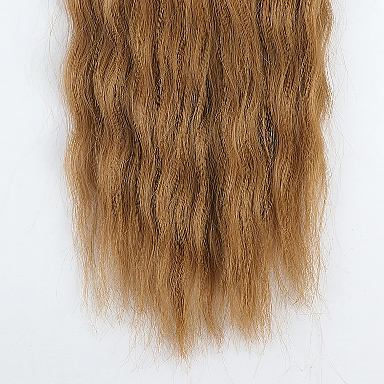 Julianna Wholesale Synthetic Hair No Weft Super Wave Bulk for Braiding Perfect for Boho Box Braid Locs