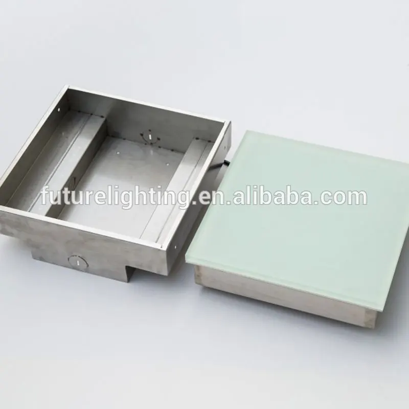 
Outdoor garden IP67 floor tiles RGB color changing LED step brick light 