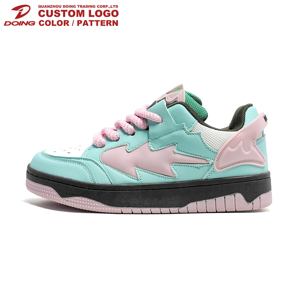 Custom Design Shoes Service Full Customization Chunky Sneakers Good Quality Low Minimum Custom Logo Sneakers