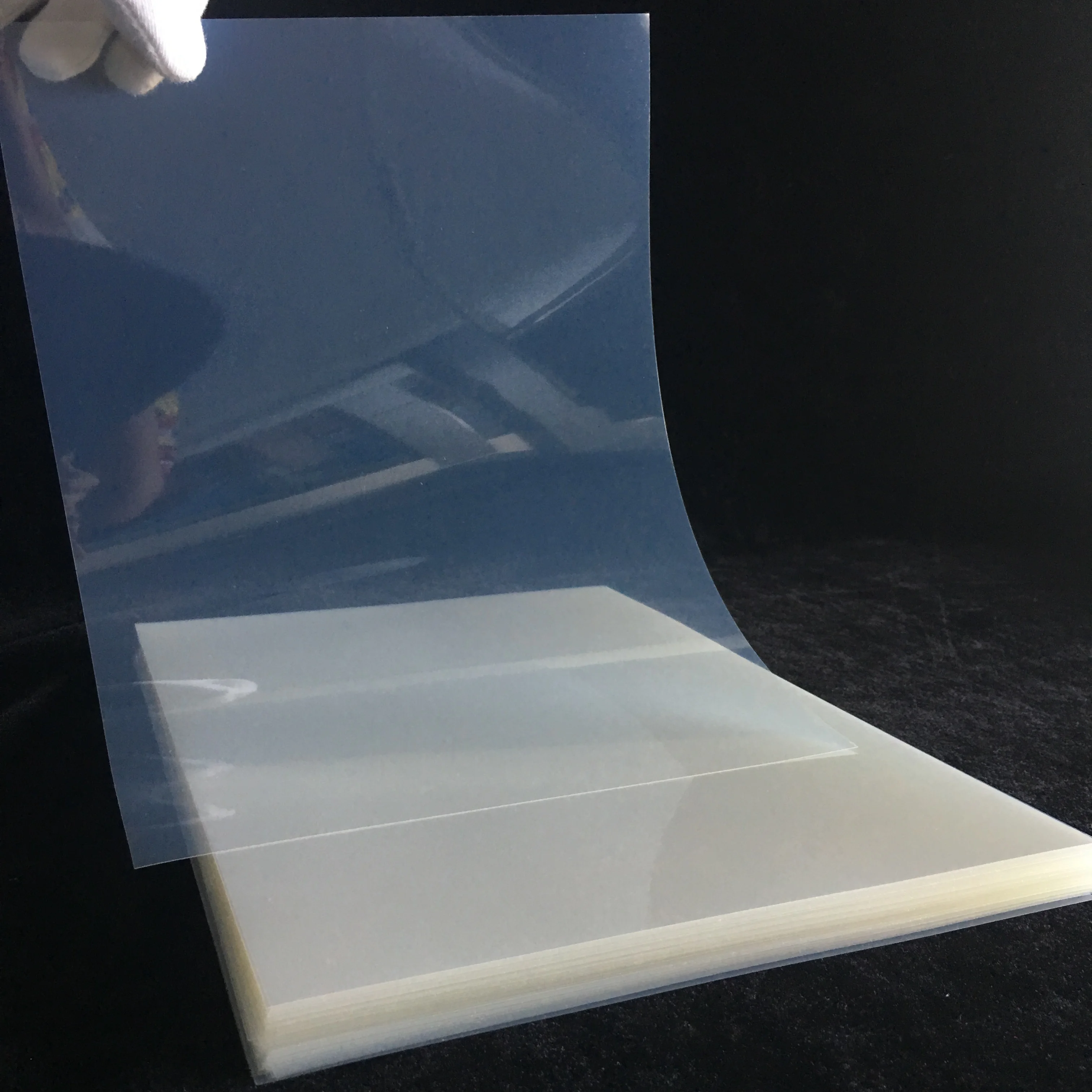 A3 A4 Clear Transparency Inkjet Pet Film For Screen Printing