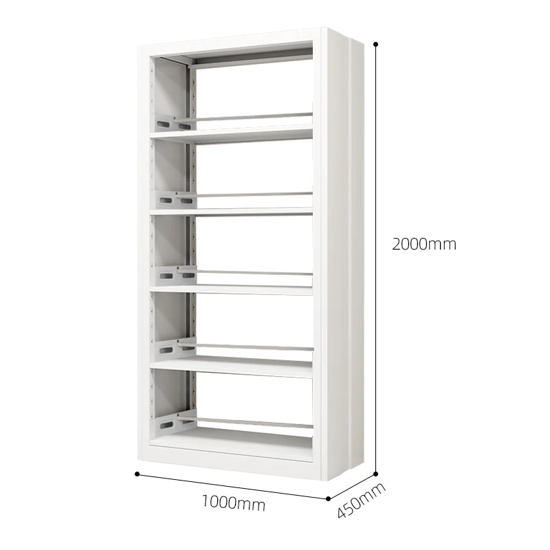 School metal steel bookcase steal bookshelf school bookcase libros rak buku libreria scaffale
