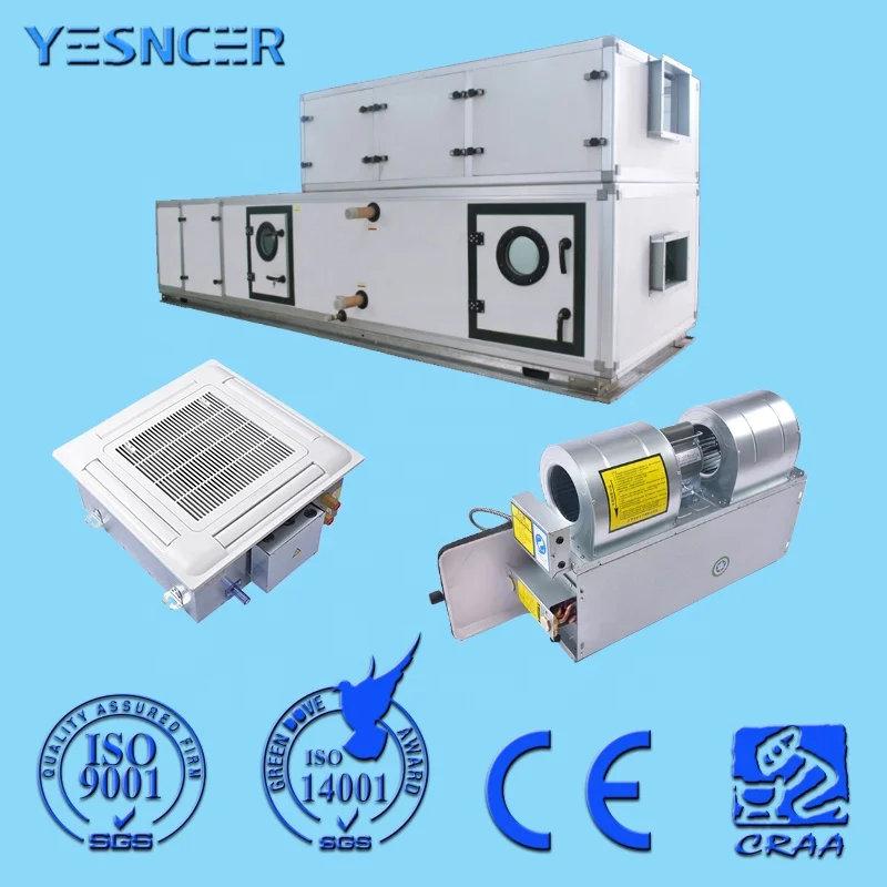 Medical operating room direct expansion vs chilled water Clean air cooler hvac filters