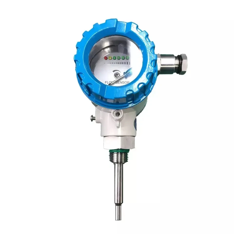 Ip67 Ingress Protection Pnp/Npn/ Relay Output Signal Aluminium Alloy Explosion-Proof Thermal Flow Switch