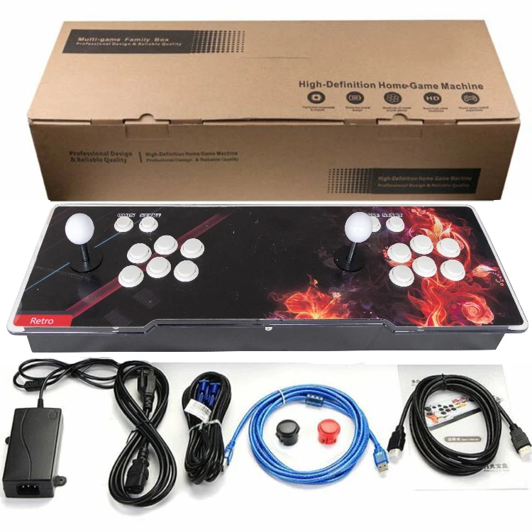 High Quality arcade 8000 in 1 Games Box 300pcs 3D Games arcade Video Retro Game Box 8000 Jeux Console Arcade