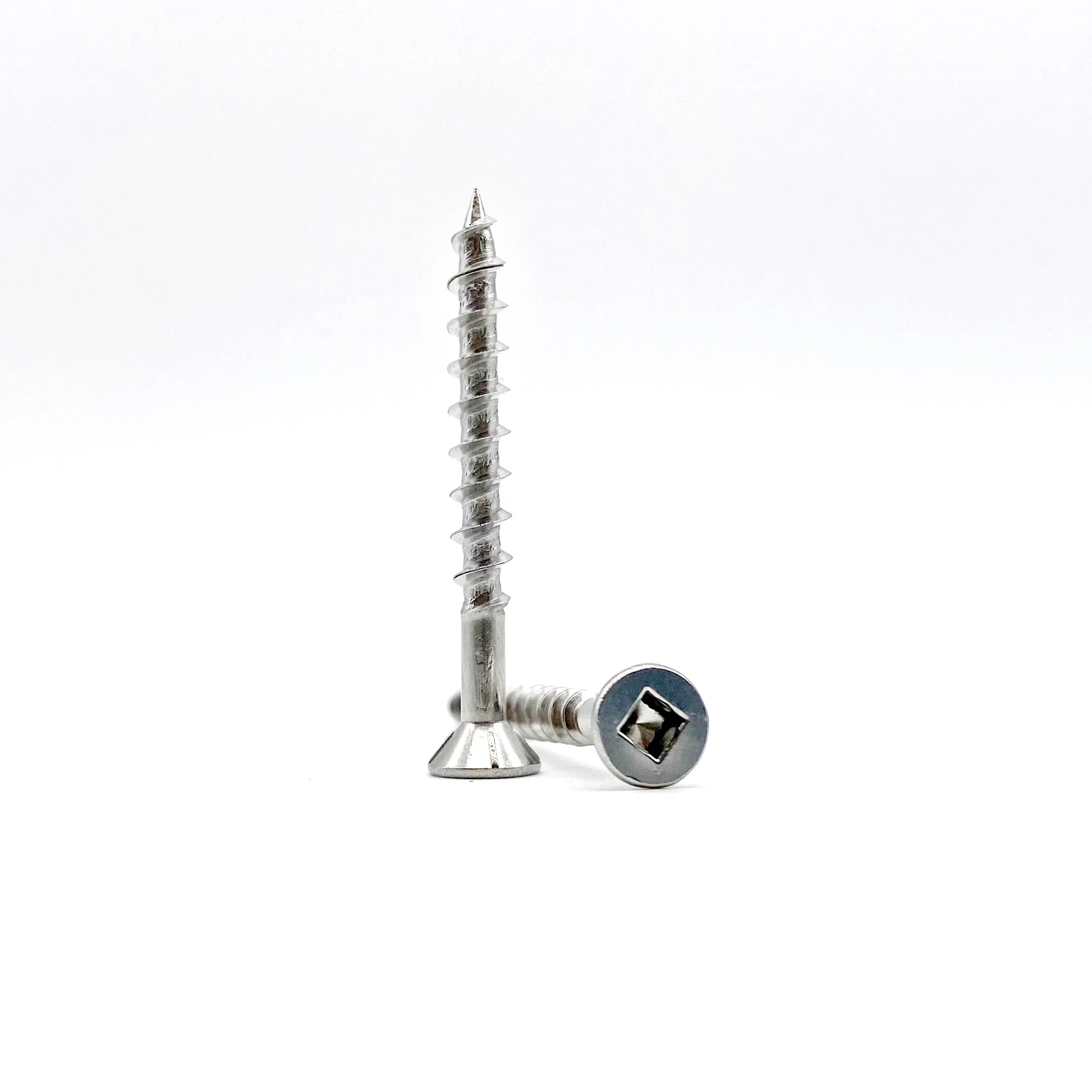 
316 flat head screw csk low price for self drilling screw stainless steel 