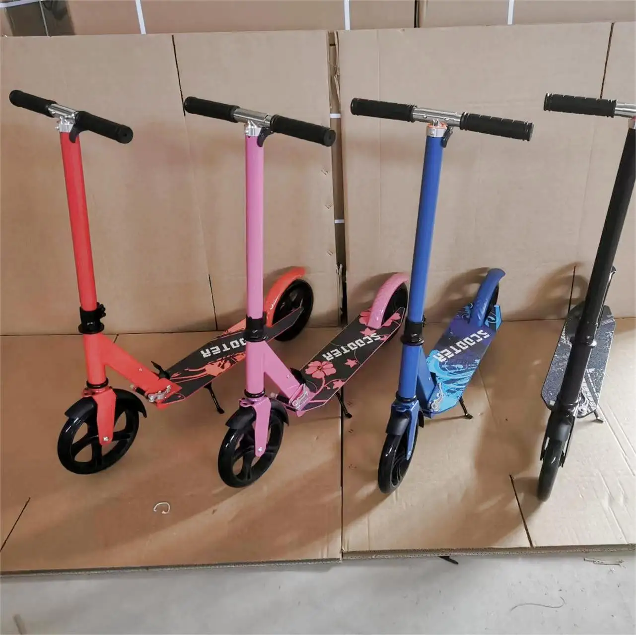 Manufacturer Competitive Price Kick Scooter Images Beginners Foot Scooters Aluminum Bod Wide 2 Wheel Scooters for Adult