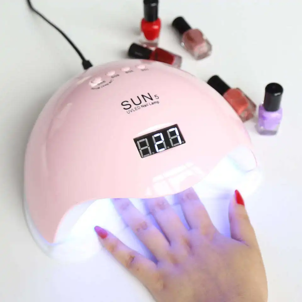 portable and mini  nail gel dryer manicure tool 48W  nail lamp with auto sensor nail gel dryer manicure tool