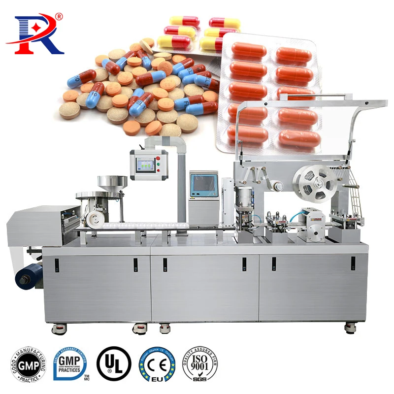 Dpp260R Medical Pharma Tablets Capsules  Blister Packaging Packing Machine