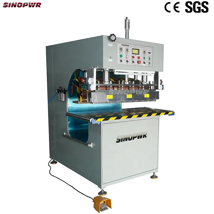 15kw automatic Pvc tent tarpaulin cover high frequency plastic welding machine