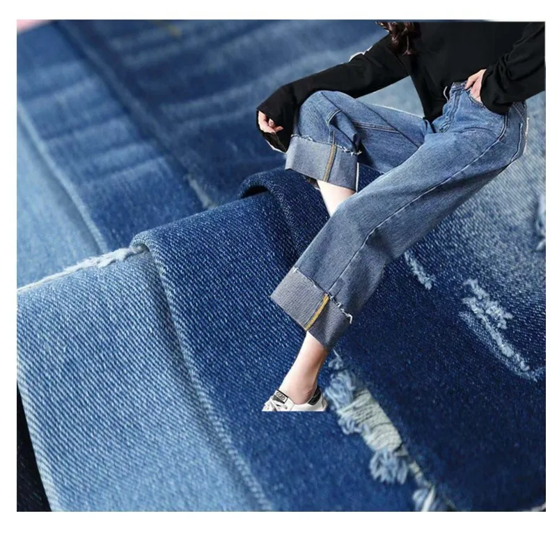 High quality vintage raw premium material  tessuto  jeans stock lot rolls selvedge denim fabric for men women lady jeans jackets