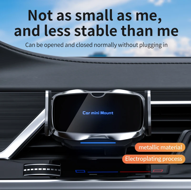 2021 New Design Smart Sensor P7 Car Electric Phone Bracket Automatic Air Vent Mobile Phone Holders