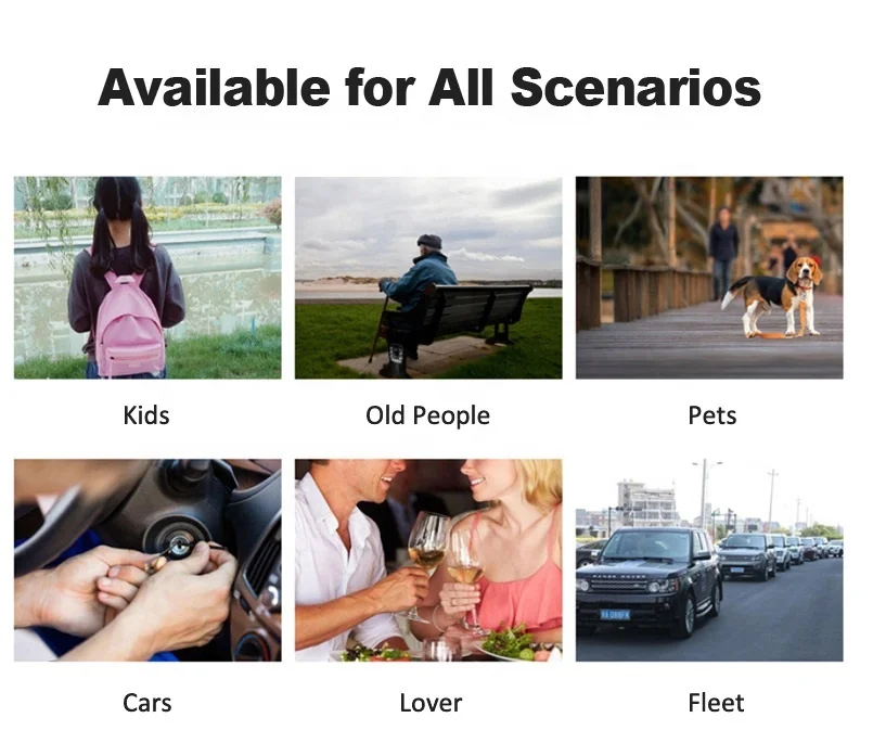 4G LTE Mini gps tracker personal pet and luggage waterproof GPS+LBS+WIFI location long standby gps child locator kids children