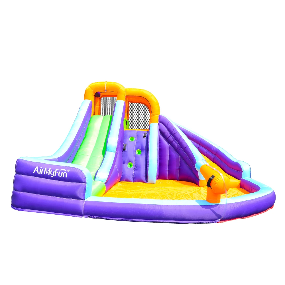 Airmyfun летом прохладно отказов водные горки Надувной бассейн слайд и горка для