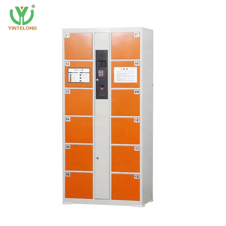 YL Smart Storage Locker Customized size&color Metal Steel Cabinet with Intelligent operating system steel storage cabinet
