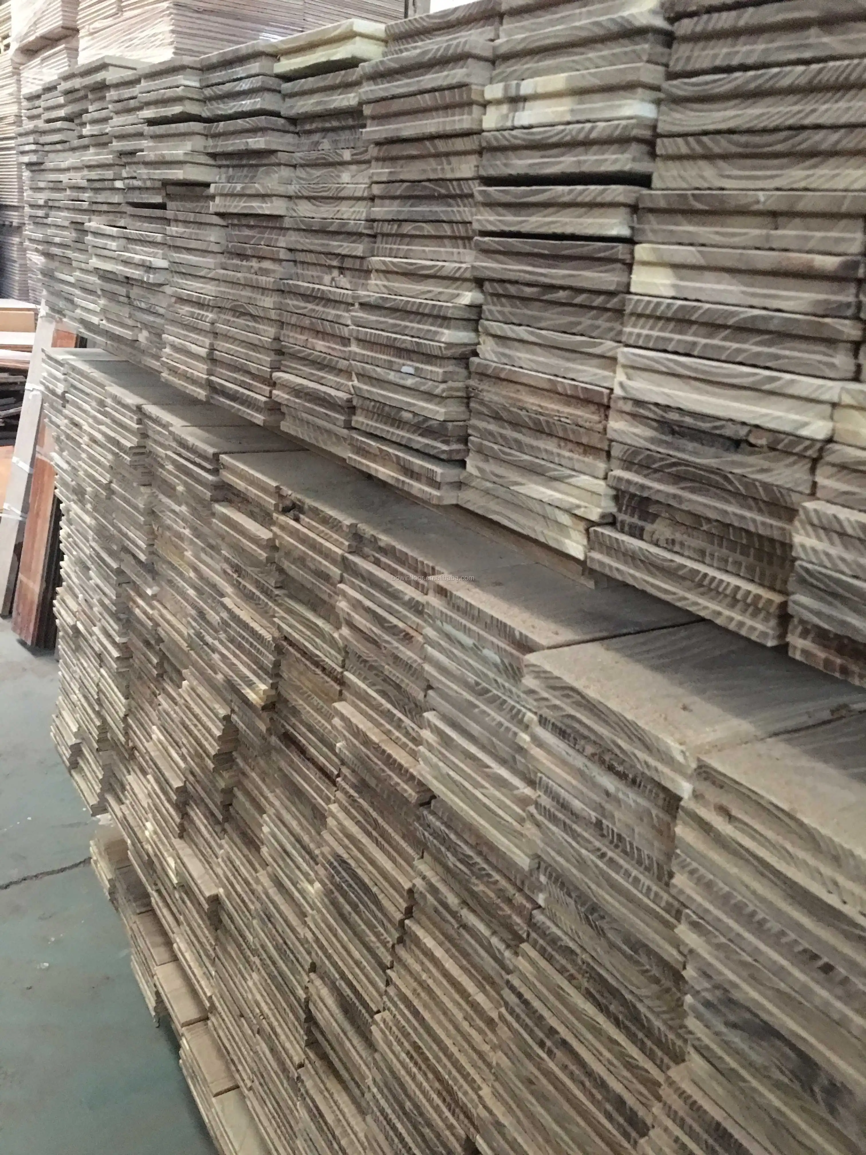 Asian teak unfinished hardwood flooring