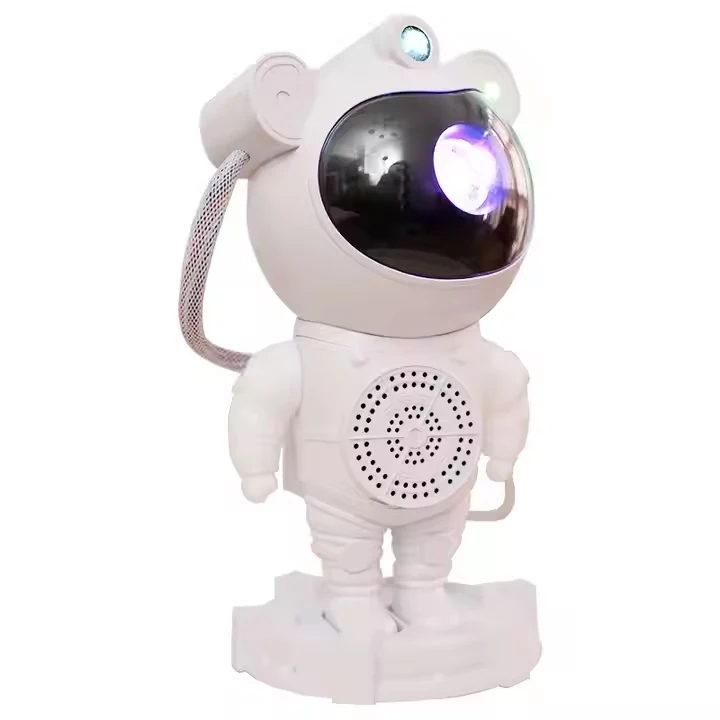 Astronaut Star Moving Starry Sky Night Light Star Projector Kids Birthday Toy Spaceman Projector