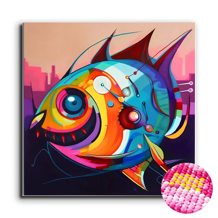 40x50cm high definition animal abstract modern art diamonds painting diamond paintings for kids