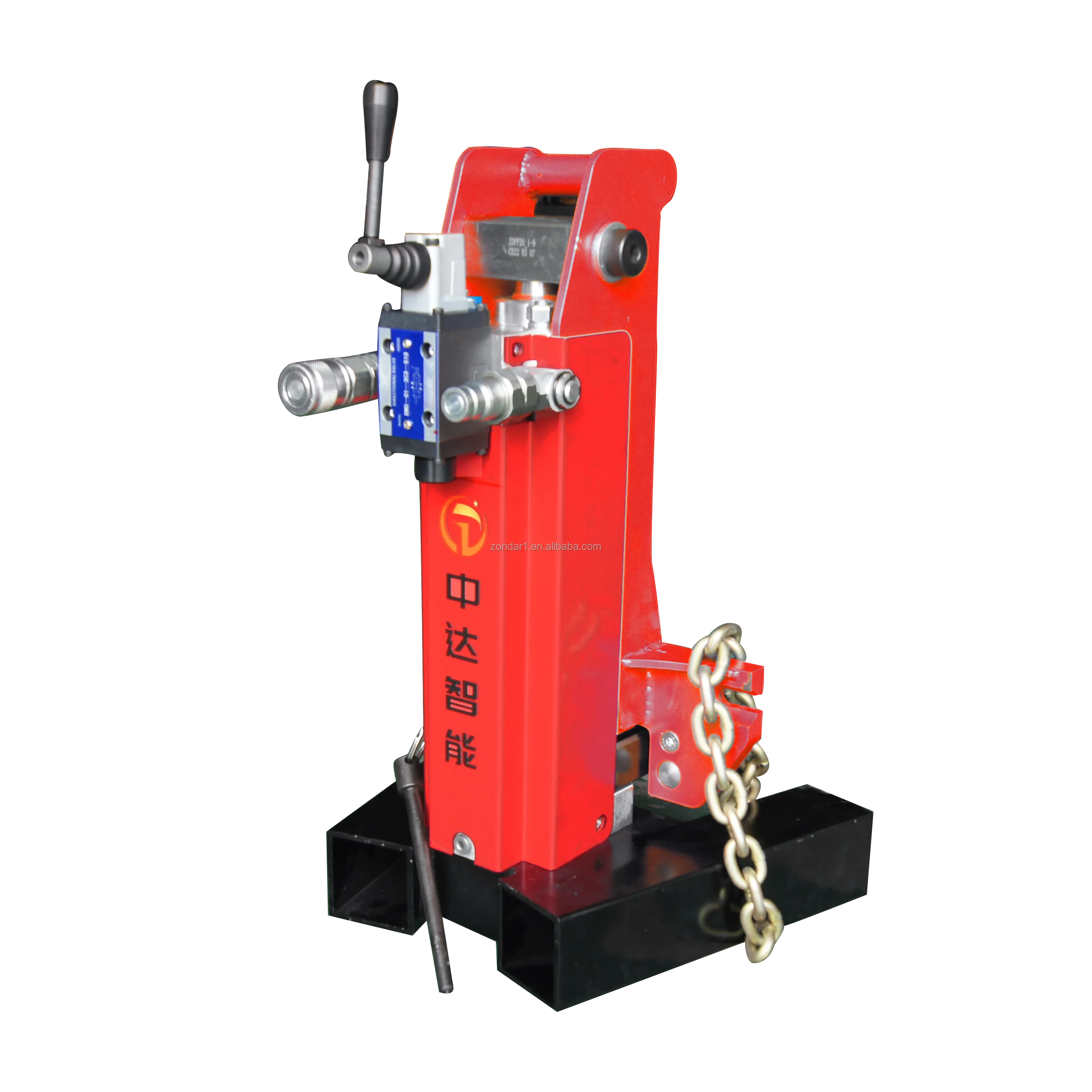 Производство Zondar ручной гидравлический съемник сваи столб для деревянных или стальных инструментов