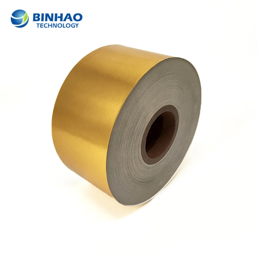 Customized Rose Gold Tobacco Aluminium Foil Paper Rool Metal Foil for Cigarette Boxes Packing Specific Specification