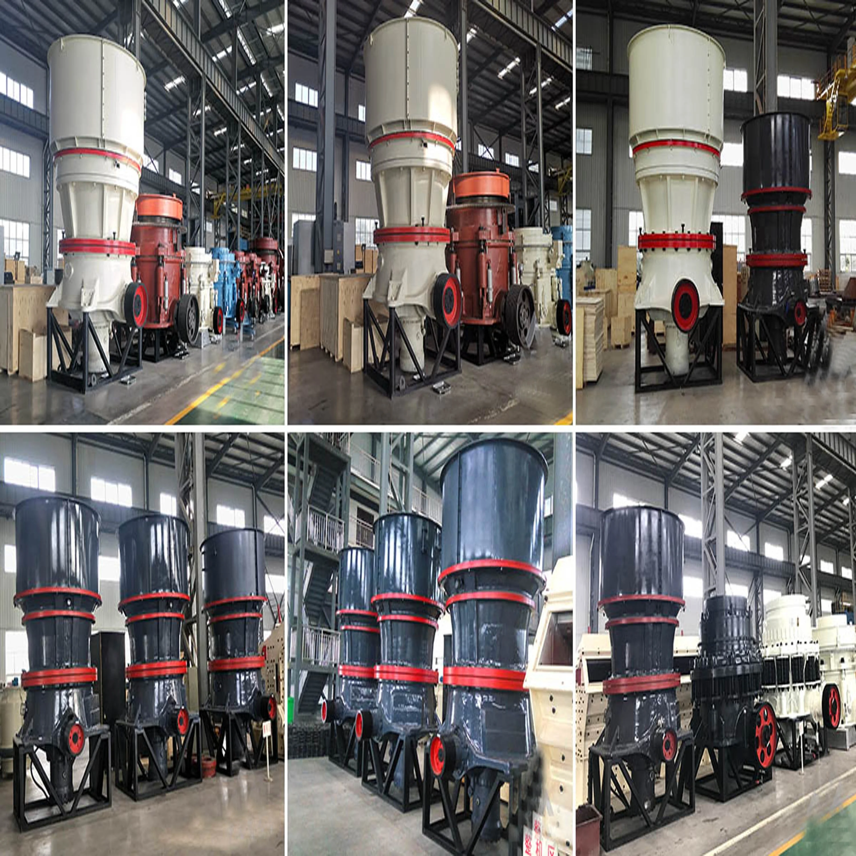Одноцилиндровая Высокоэффективная конусная дробилка 300-1000tph