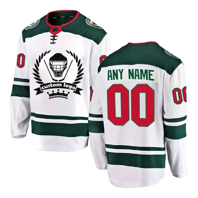 Cheap Embroidered High Quality Practice Hockey Jersey Lightweight 100% Polyester Sublimation Reversible Custom Hockey Jerseys