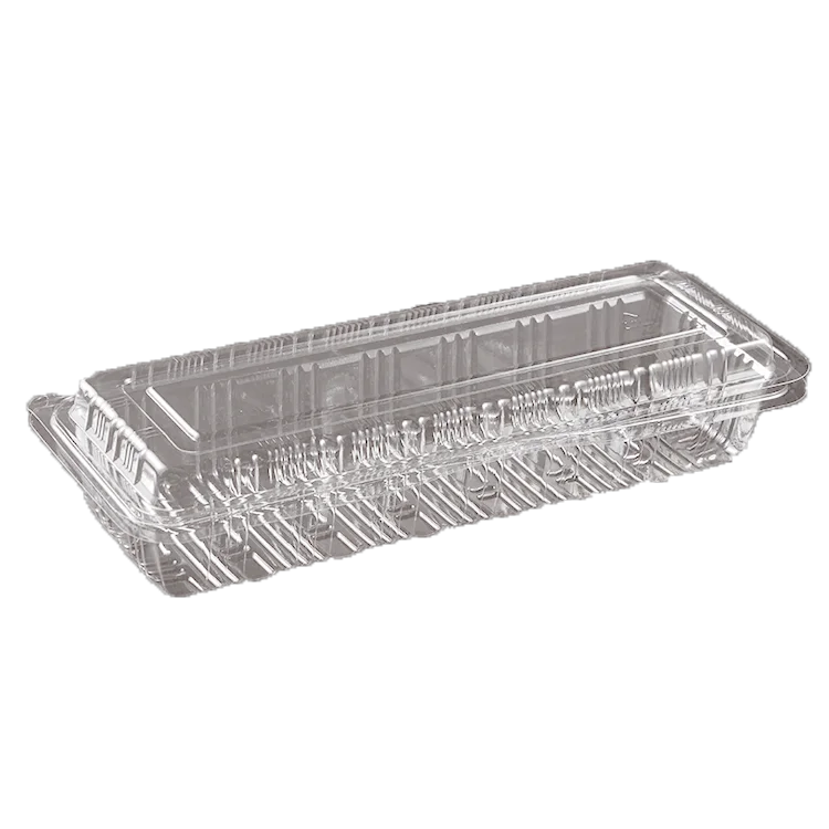New Product Square Clear Disposable food container Kiwi Fruit Mango Packaging Plastic Shaped Box