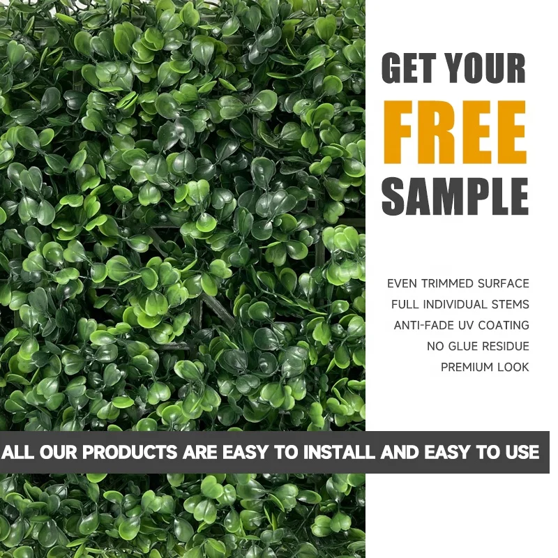 Стена из травы 12 упаковок 10x10 дюймов