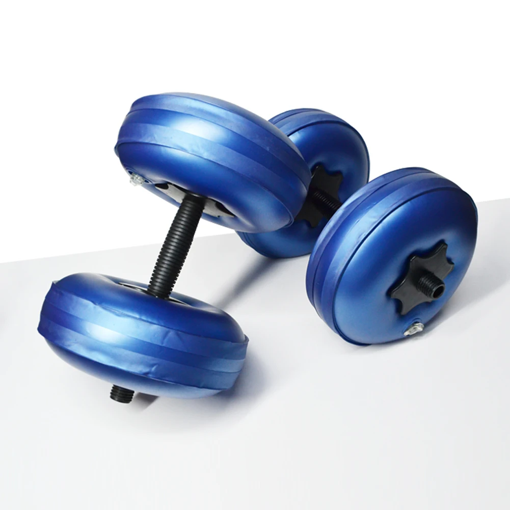 Water-filled Dumbbells Wholesale Gym Home Exercise Lifting Equipment Adjustable weight water filled barbell dumbbells pounds set