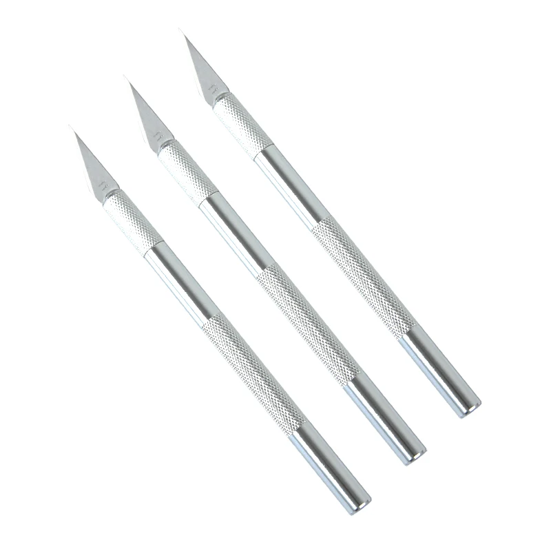 Metal Precision Paper Cutting Cutter Art Knife Tool For Craft Set Model Making Carving Scoring Pen Type Knife