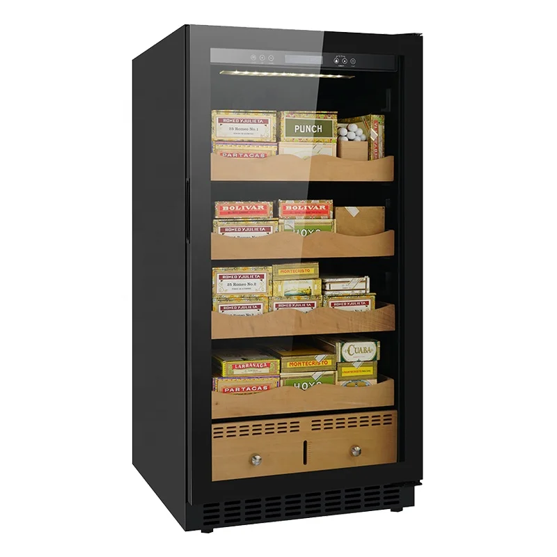 Automatic Humidity Control Cigar Commercial Cooling Humidor