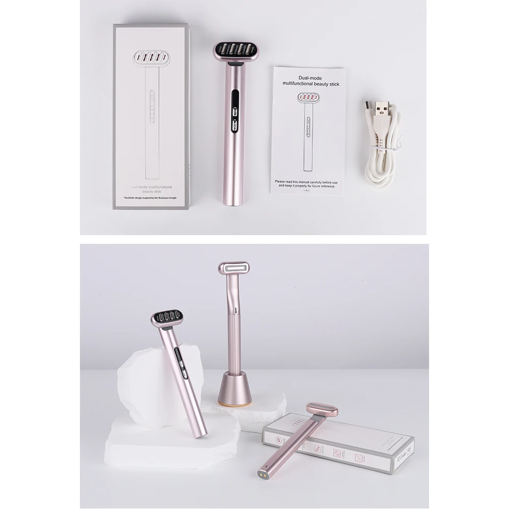 Synogal portable eyes vibration massager anti wrinkle eyes EMS beauty massage wand for home use