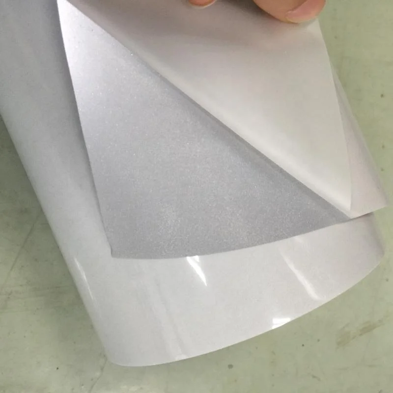 1M*50M Silver Reflective Heat Transfer Vinyl for Clothing