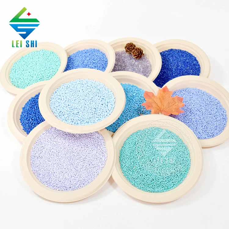 Competitive Price Plastic Color Film Blowing PP PET Blue Masterbatch